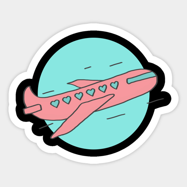 Airliner of Love (Hand Drawn Art)
